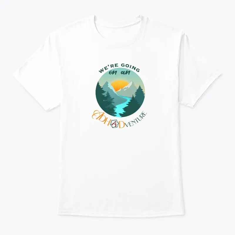 ADHaDventure One Shot t-shirt white